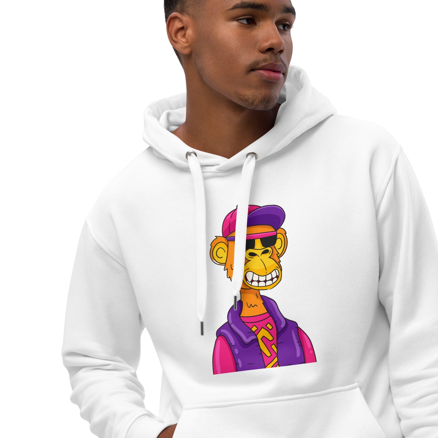 Premium ECO hoodie with organic and recycled materials