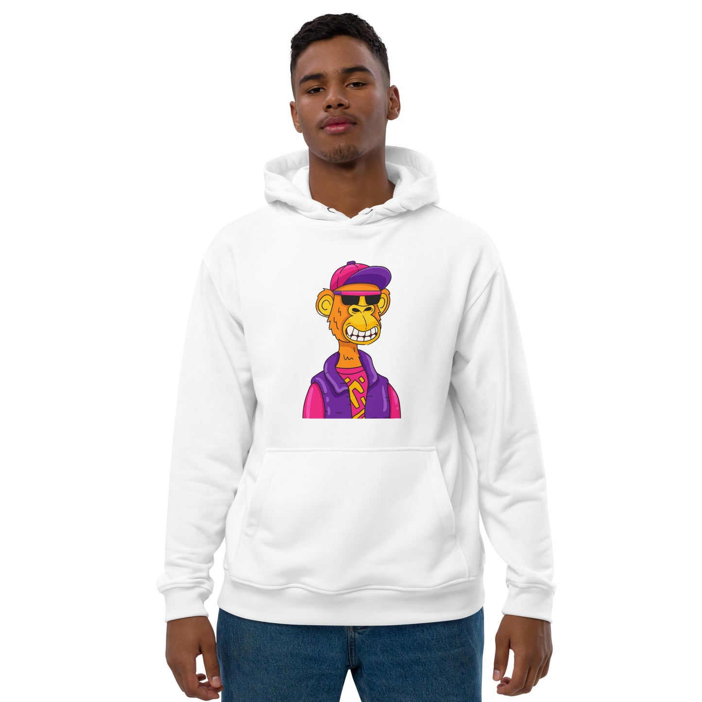 Premium ECO hoodie with organic and recycled materials
