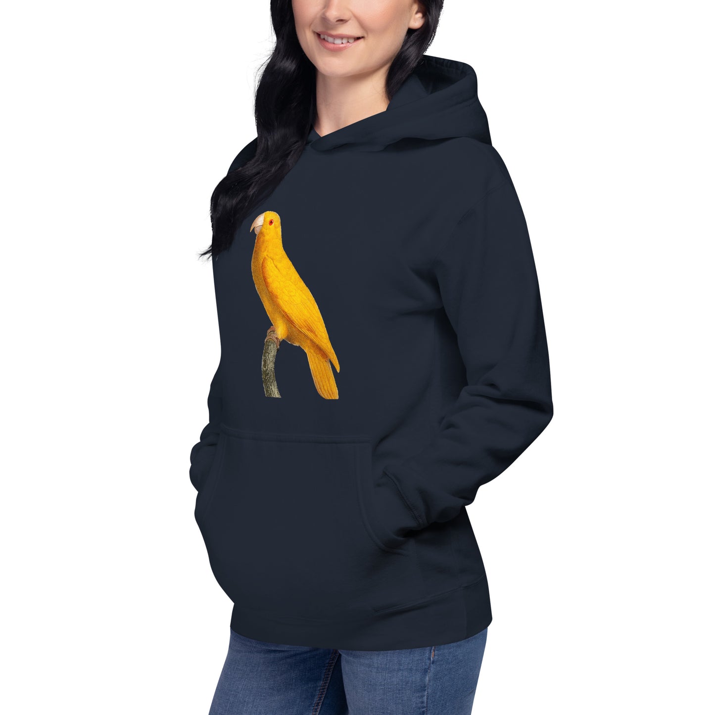 Unisex stand out hoodie in black